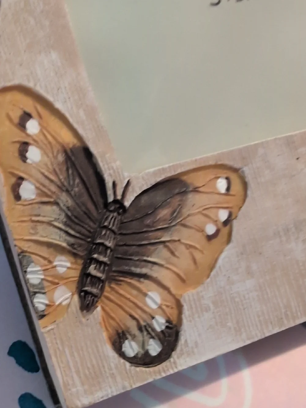 Y2K Butterfly & Dragonfly 3.5 x 5 Inch Resin Picture Frame